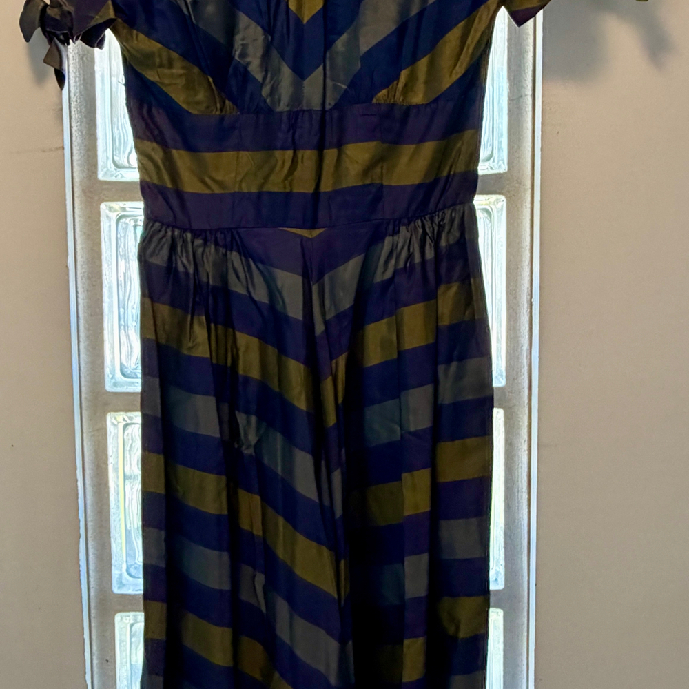 vintage striped Candi King dress size 2/4